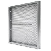 American Metal Filter 16 X 20 X 1 Nominal Galvanized Steel Filter Media Pad-Holding Frame With Retainer Gate HPOG101620